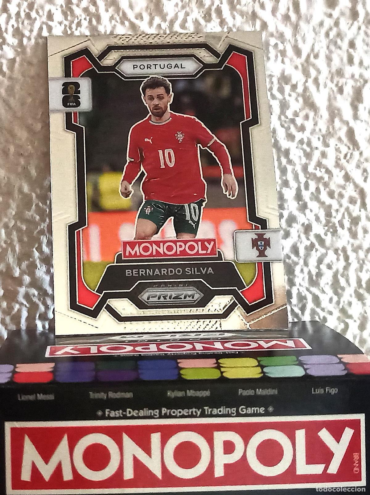Coleccionismo cromos antiguos: 33 BERNARDO SILVA BASE PORTUGAL MONOPOLY MUNDIAL 26 2026