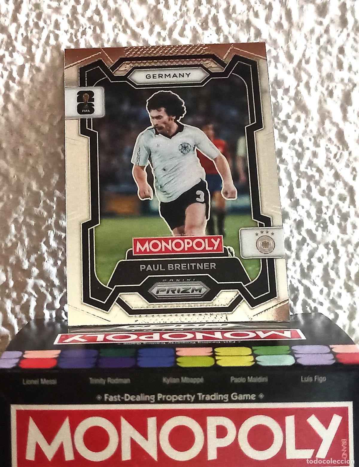 Coleccionismo cromos antiguos: 63 PAUL BREITNER BASE GERMANYA MONOPOLY MUNDIAL 26 2026