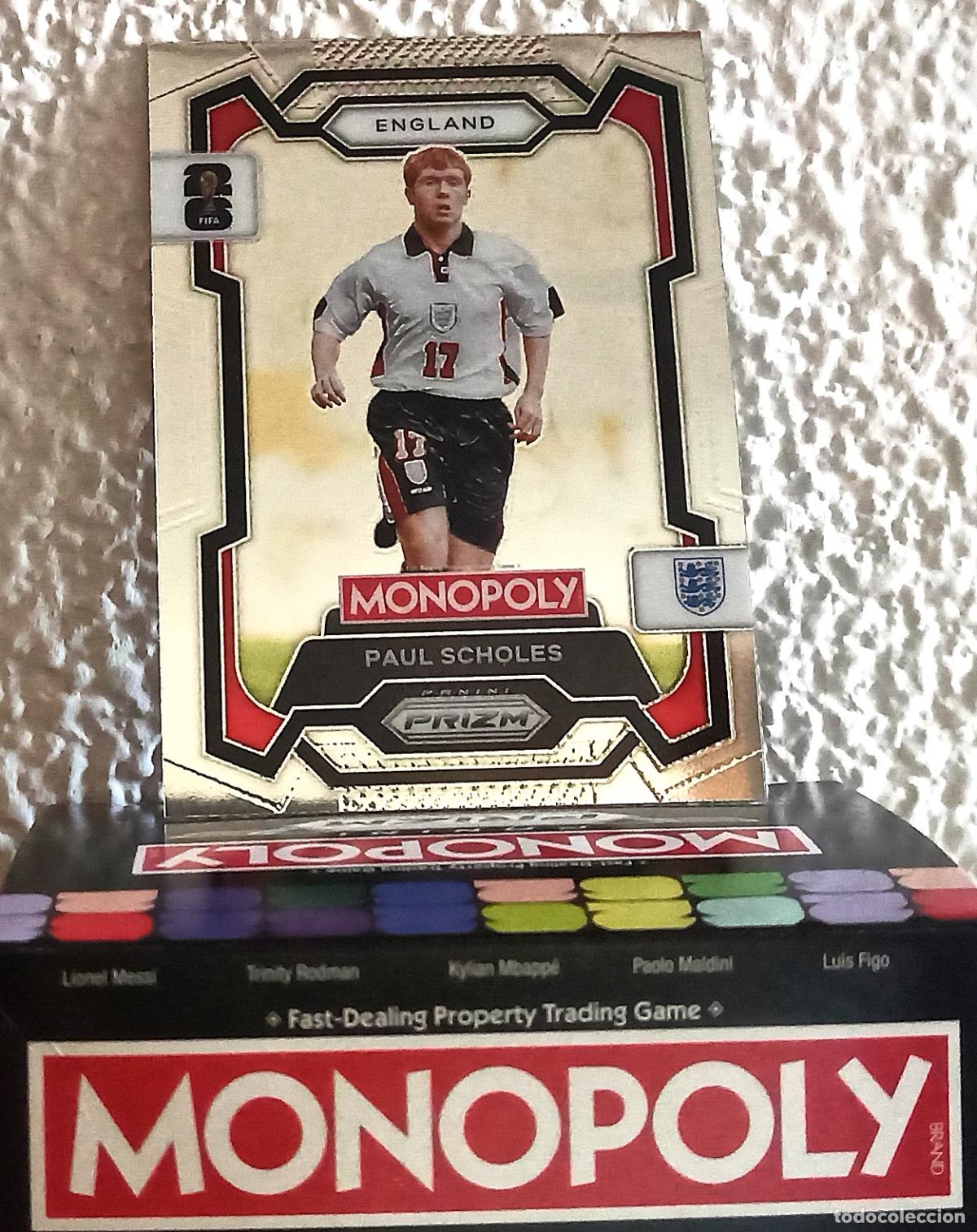 Coleccionismo cromos antiguos: 24 PAUL SCHOLES BASE INGLATERRA MONOPOLY MUNDIAL 26 2026