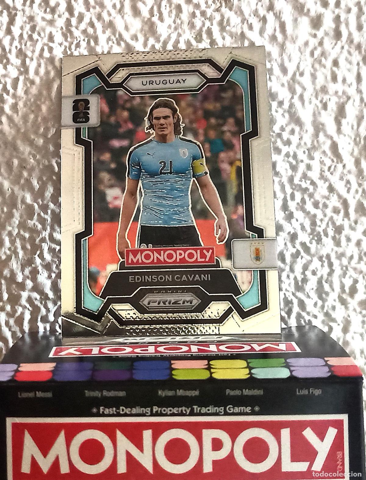 Collectable Antique Stickers: 70 EDINSON CAVANI BASE URUGUAY MONOPOLY MUNDIAL 26 2026