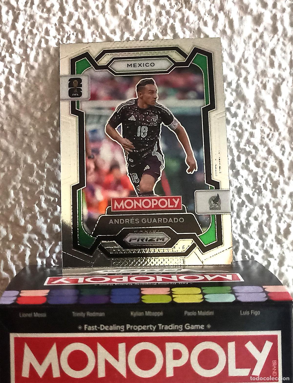 Coleccionismo cromos antiguos: 55 ANDR&Eacute;S GUARDADO BASE MEXICO CROMO MONOPOLY 26