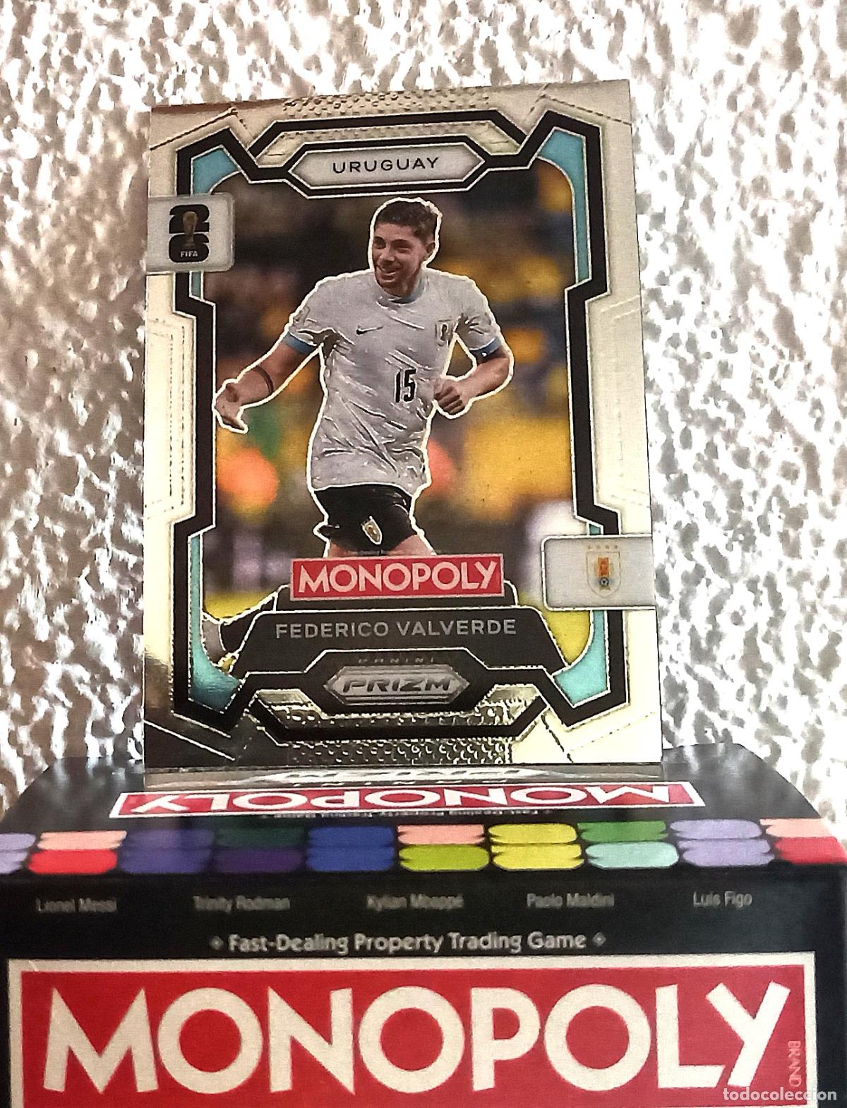 Coleccionismo cromos antiguos: 65 FEDERICO VALVERDE BASE URUGUAY CROMO MONOPOLY 26