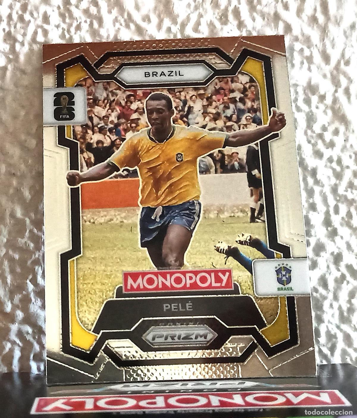 Coleccionismo cromos antiguos: 16 PELE BASE BRAZIL CROMO MONOPOLY 26