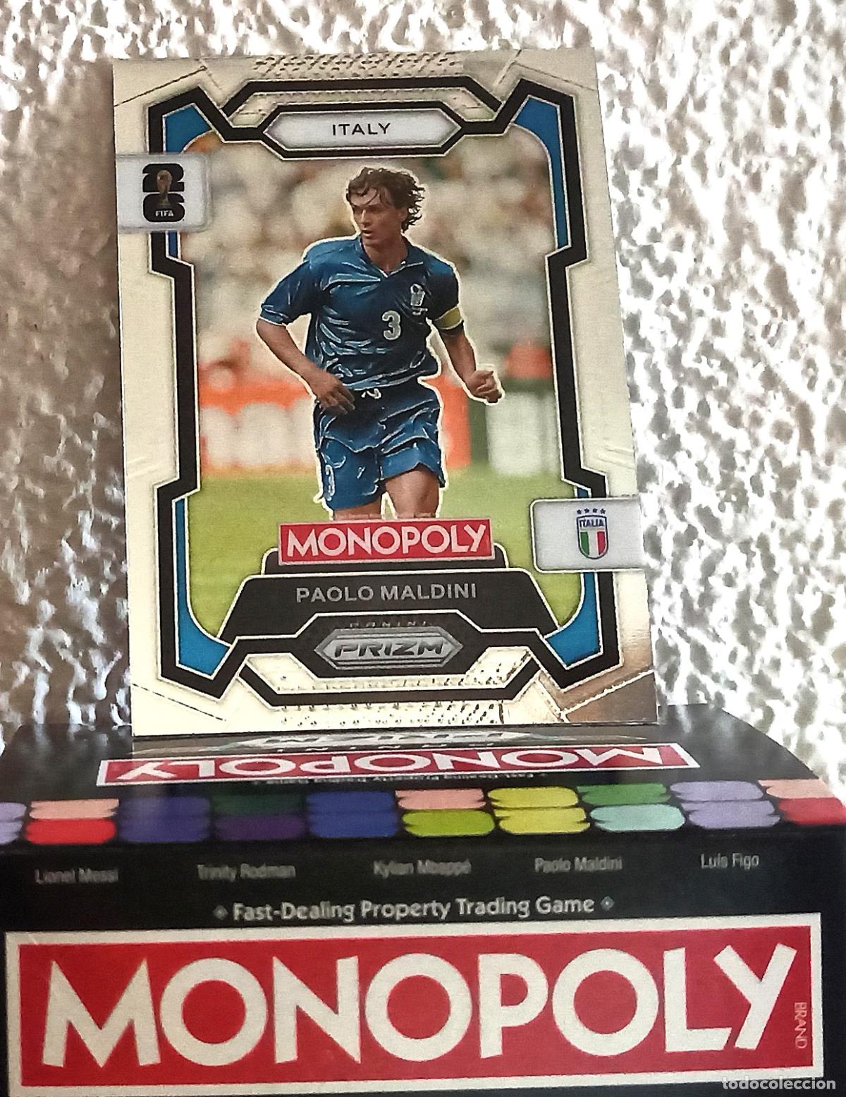 Coleccionismo cromos antiguos: 37 PAOLO MALDINI BASE ITALY CROMO MONOPOLY 26