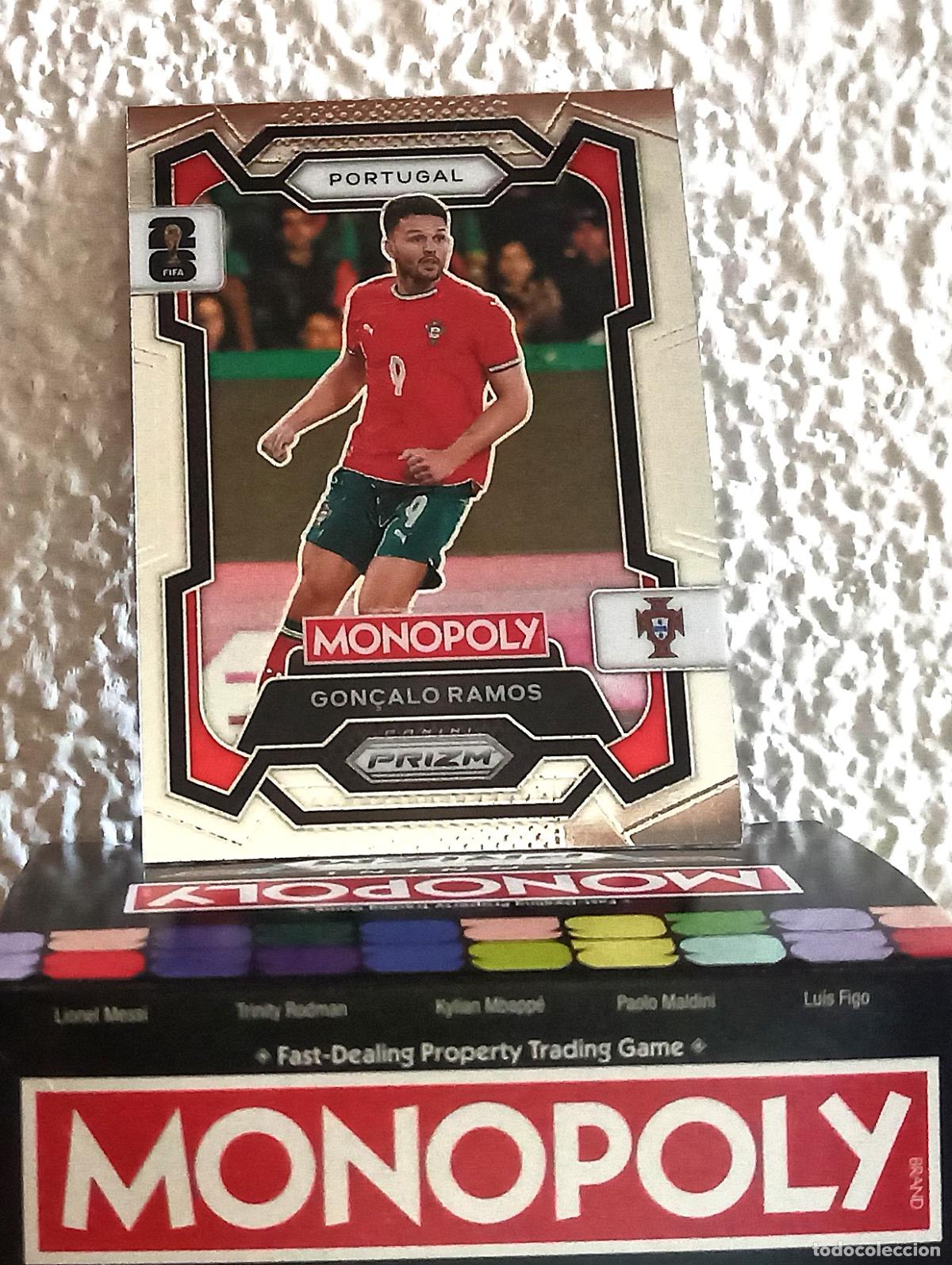 Coleccionismo cromos antiguos: 30 GON&Ccedil;ALO RAMOS BASE PORTUGAL CROMO MONOPOLY 26