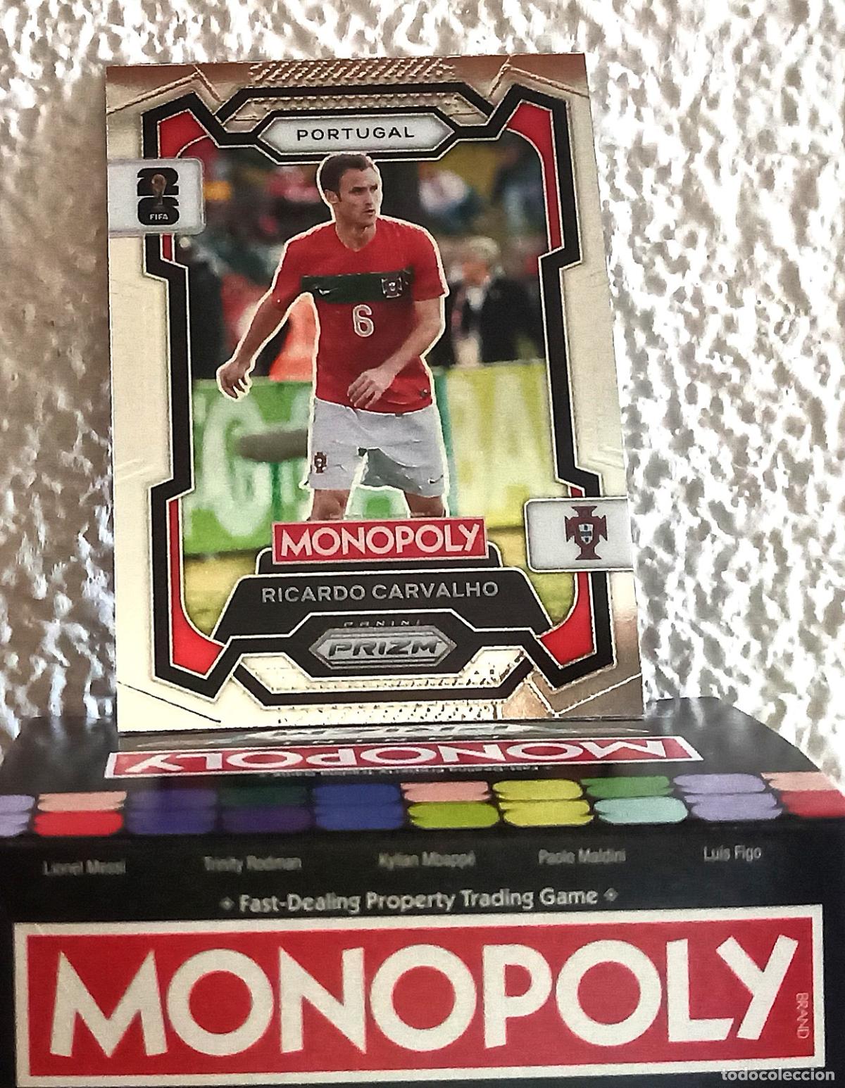 Coleccionismo cromos antiguos: 32 RICARDO CARVALHO BASE PORTUGAL CROMO MONOPOLY 26