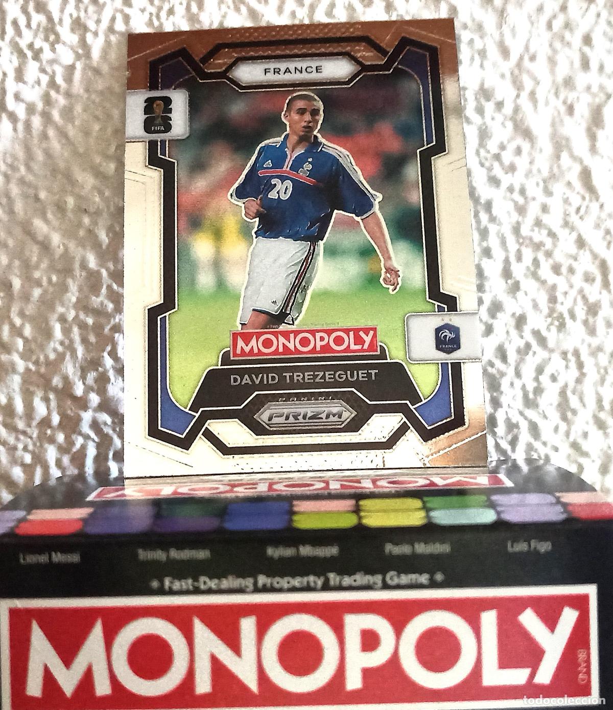 Coleccionismo cromos antiguos: 12 DAVID TREZEGUET BASE FRANCE CROMO MONOPOLY 26