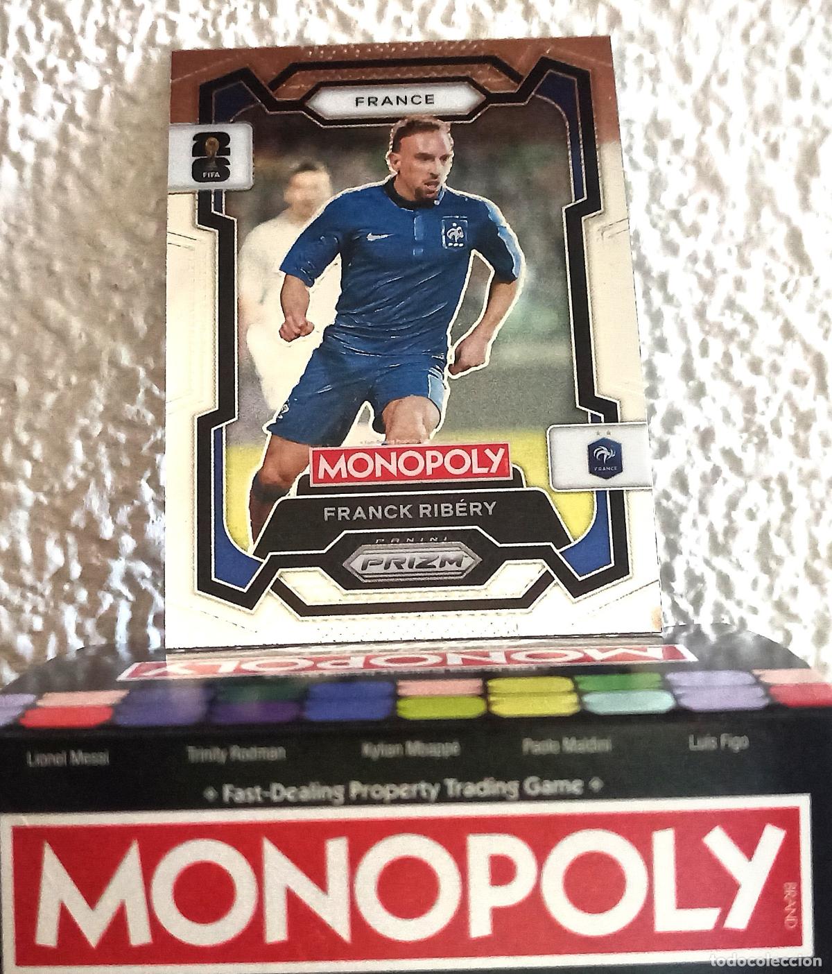 Coleccionismo cromos antiguos: 8 FRANCK RIBERY BASE FRANCE CROMO MONOPOLY 26