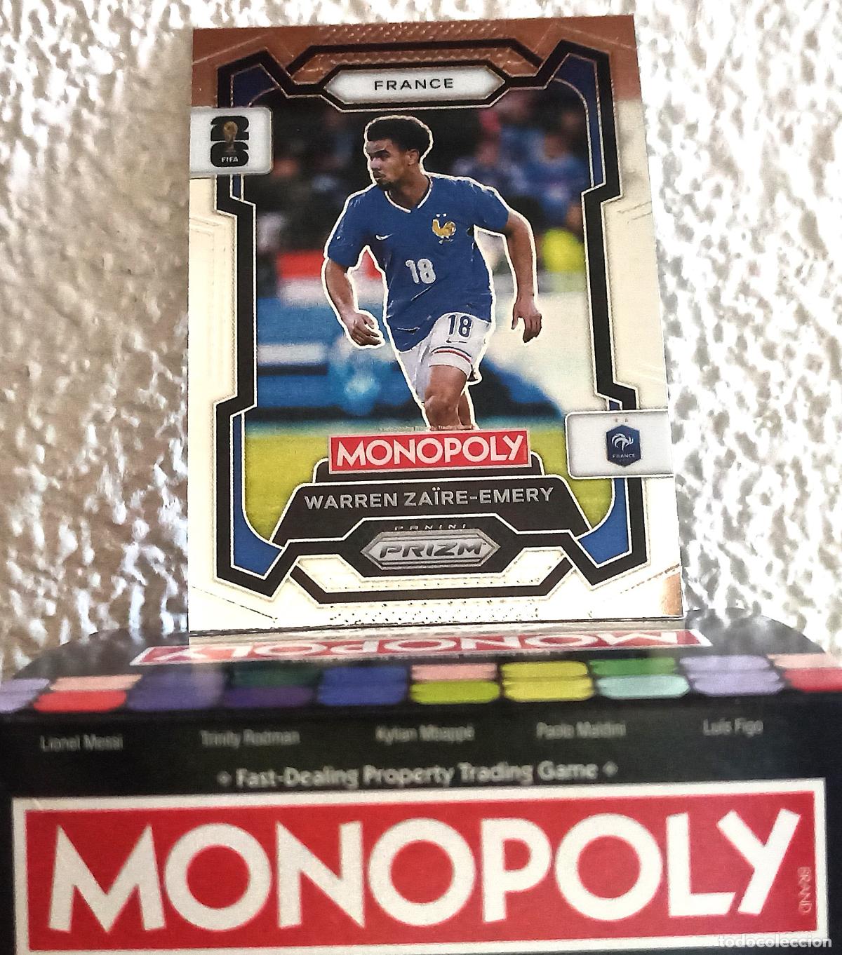 Coleccionismo cromos antiguos: 11 WARREN ZA&Iuml;RE EMERY BASE FRANCE CROMO MONOPOLY 26