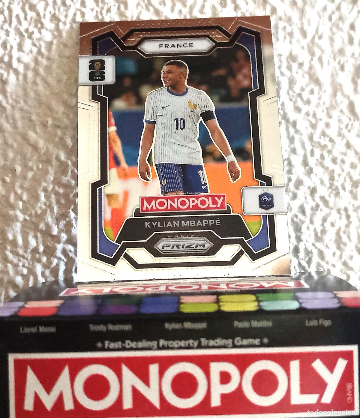 Coleccionismo cromos antiguos: 7 KYLIAN MBAPP&Eacute; BASE FRANCE CROMO MONOPOLY 26