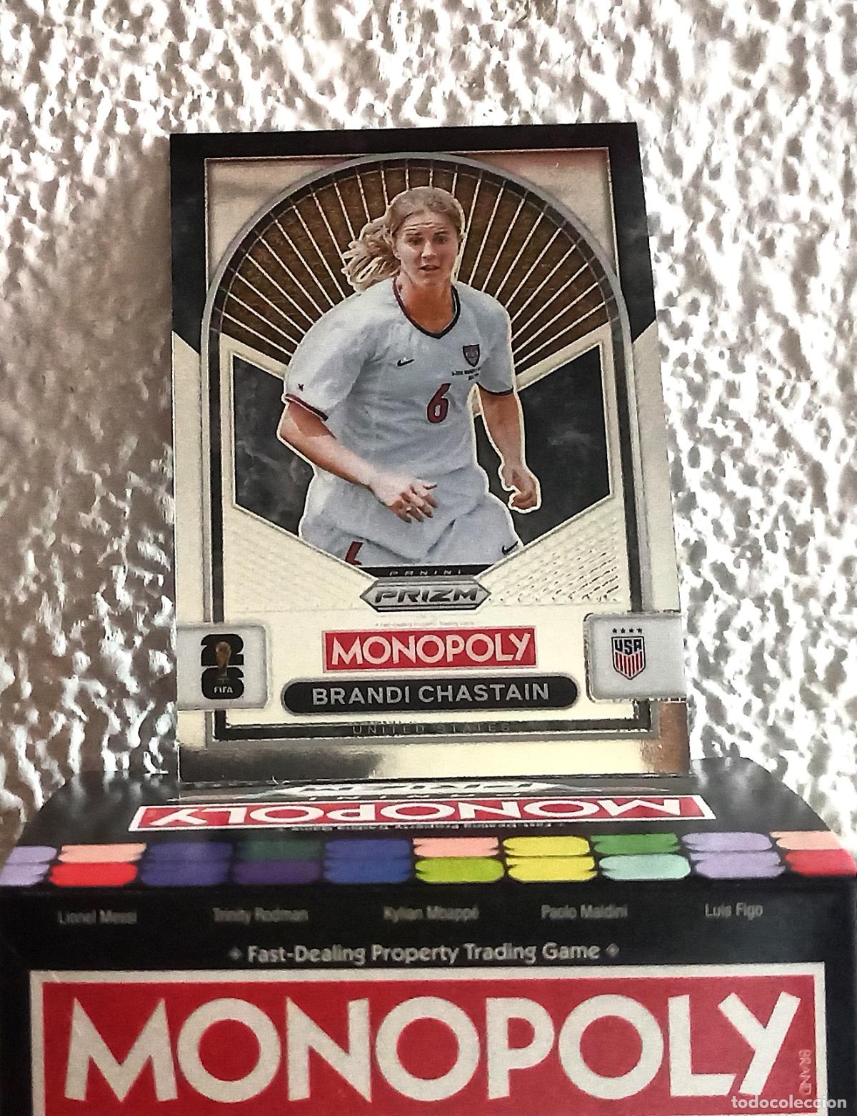 Coleccionismo cromos antiguos: 89 BRANDY CHASTAIN BASE USA CROMO MONOPOLY 26