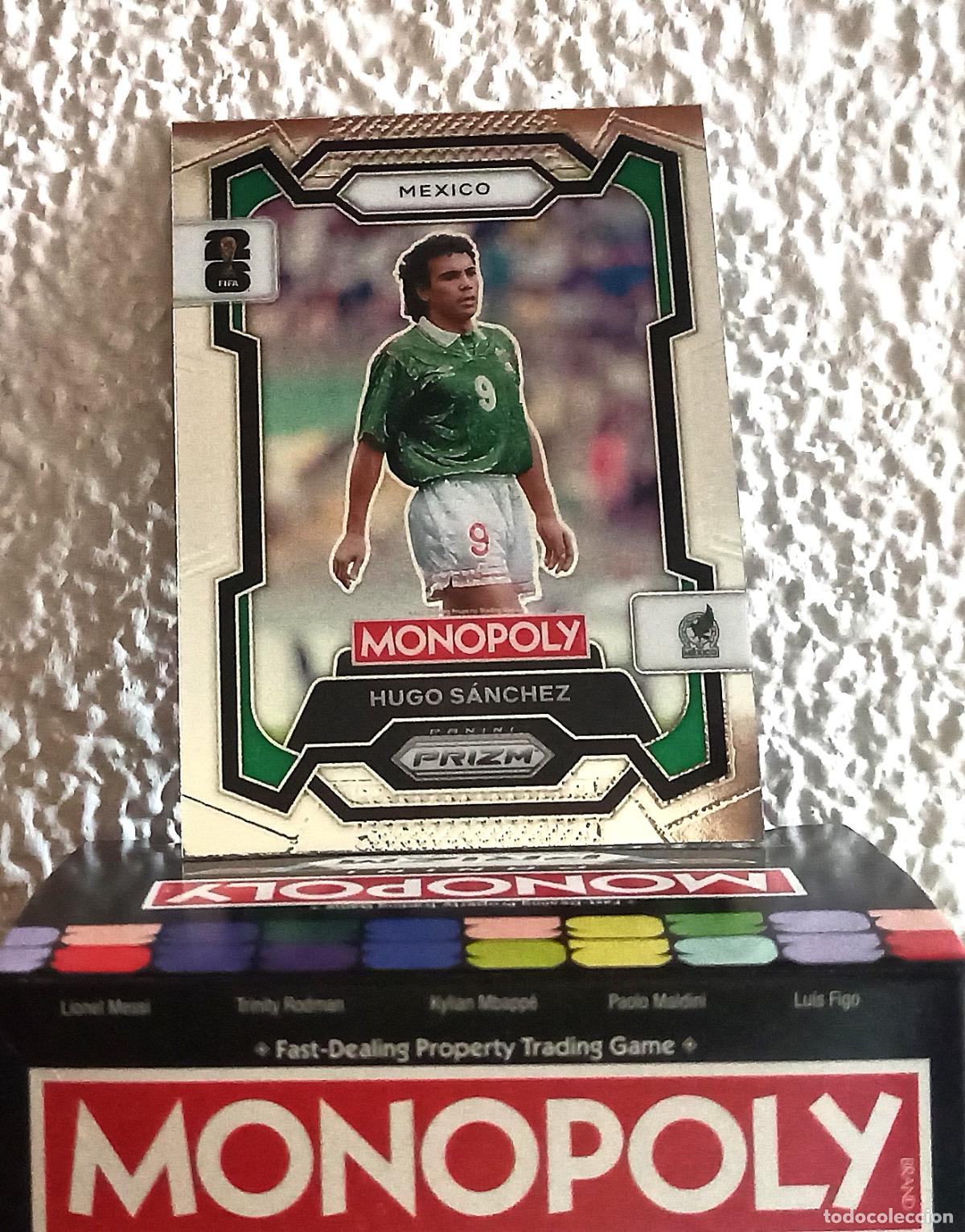 Coleccionismo cromos antiguos: 56 HUGO SANCHEZ BASE MEXICO CROMO MONOPOLY 26