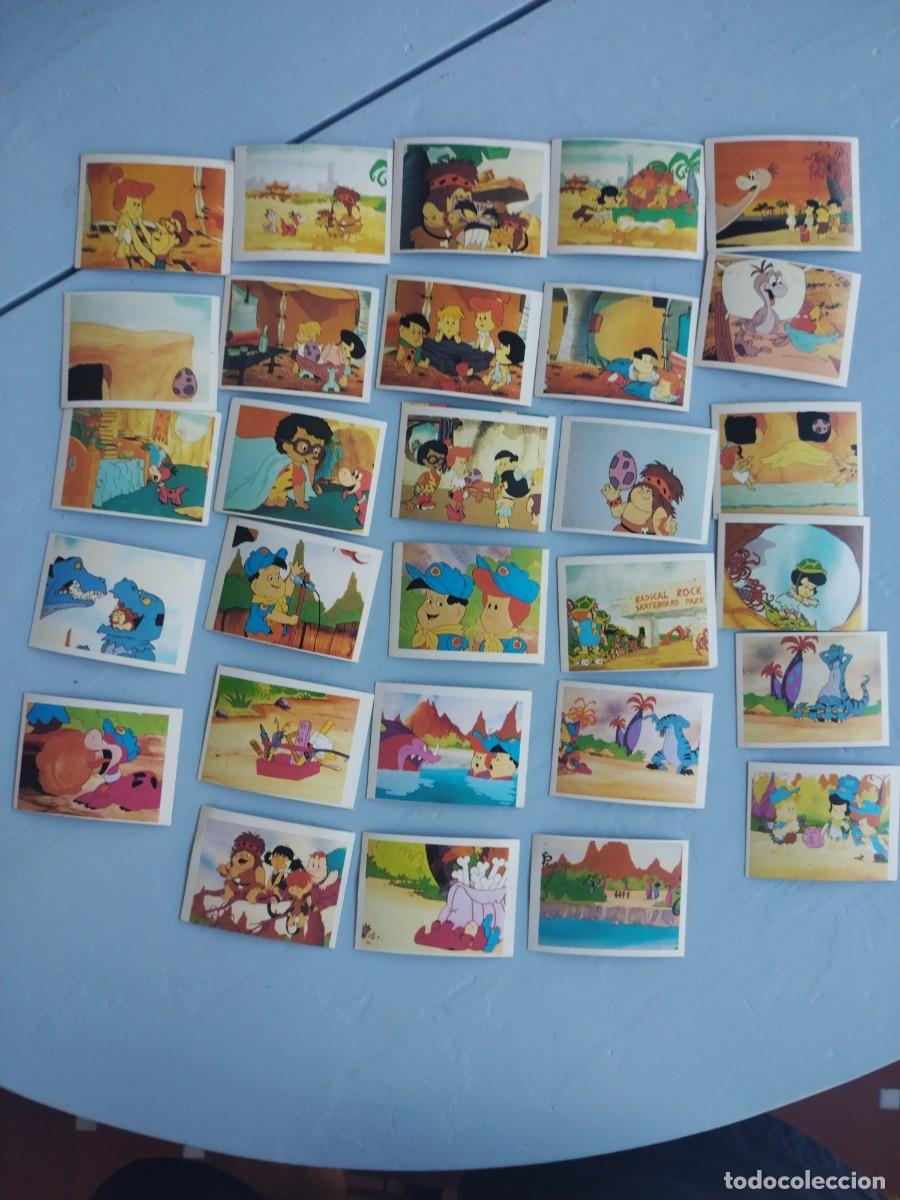Coleccionismo cromos antiguos: Lote 29 cromos cartoncillo LOS PEQUE&Ntilde;OS PICAPIEDRA, de C&oacute;mic CROMO. Nuevos