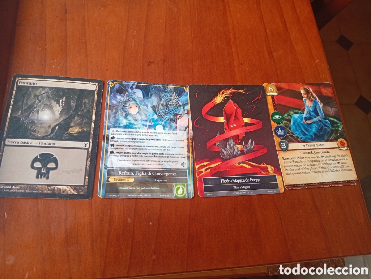 Coleccionismo cromos antiguos: CROMO CROMOS CARTAS MAGIC FORCE OF WILL