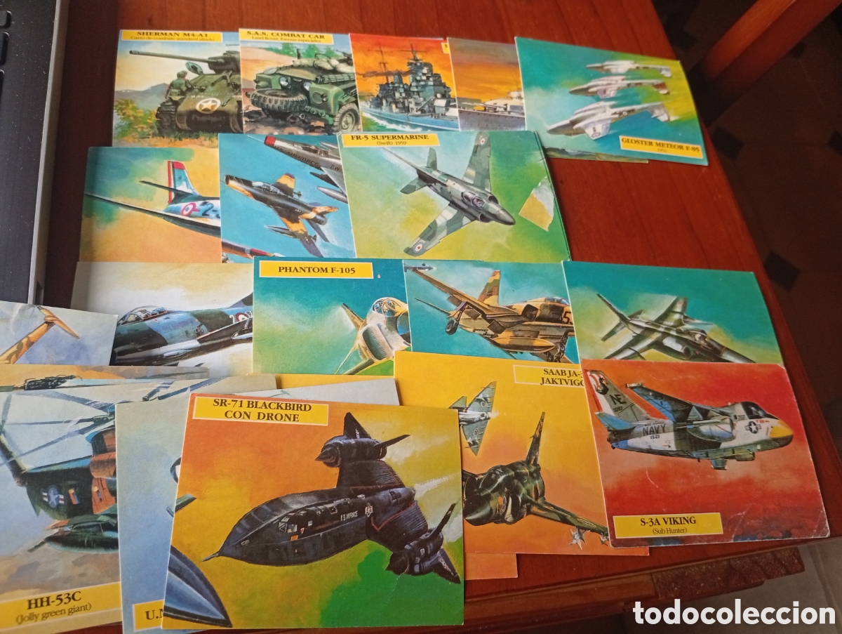 Collectable Antique Stickers: CROMO CROMOS SIGLO XX POR TIERRA MAR Y AIRE COMICROMO S.L. LOTE