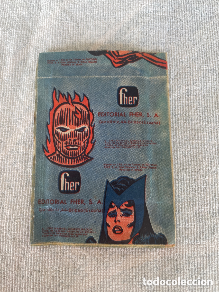 Coleccionismo cromos antiguos: Sobre de cromos sin abrir SUPERHEROES - Foto 2
