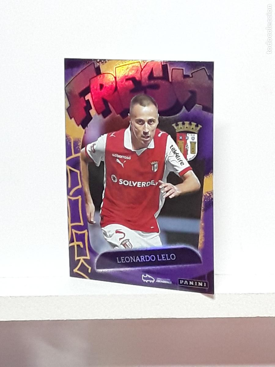 Coleccionismo cromos antiguos: PORTUGUES 2025 2026 IDOLOS 25 26 CROMO PANINI FUTEBOL N 226 BRAGA FRESH LEONARDO LELO
