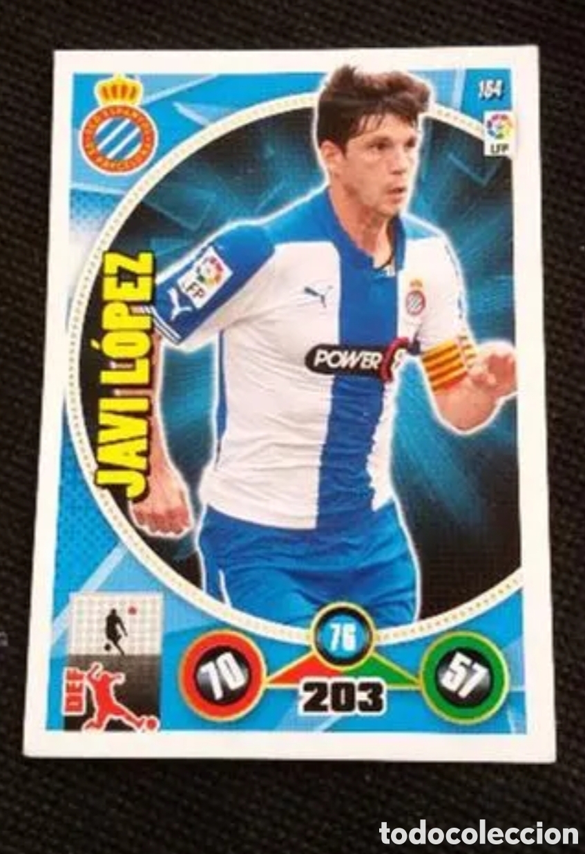 Coleccionismo cromos antiguos: Cromo liga bbva 2014 15 - JUAN L&Oacute;PEZ