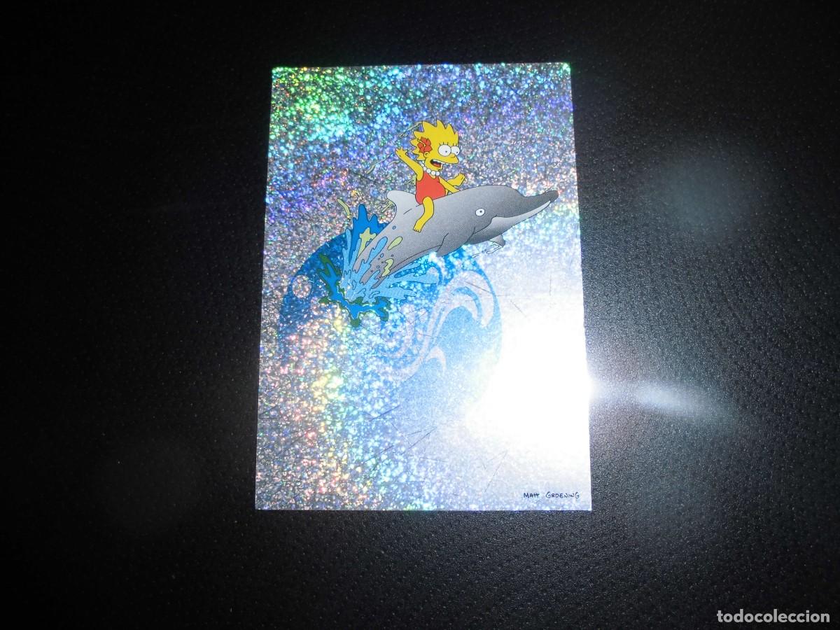 Coleccionismo cromos antiguos: CROMO STICKER DE: LOS SIMPSONS - N&ordm; 128 - SIN PEGAR - LA COLECCION DE SPRINGFIELD - PANINI.