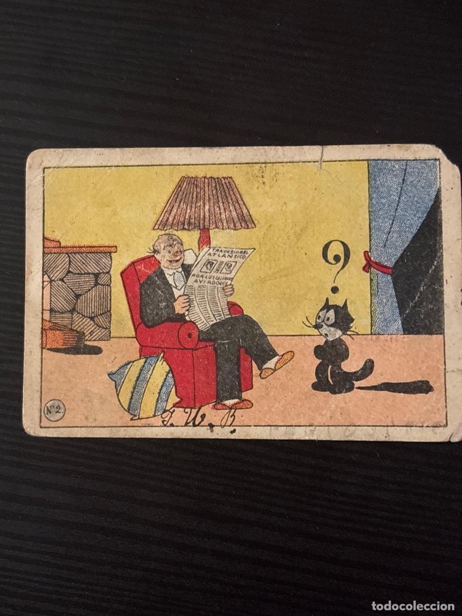 Coleccionismo cromos antiguos: Cromo Gato Periquito numero 2