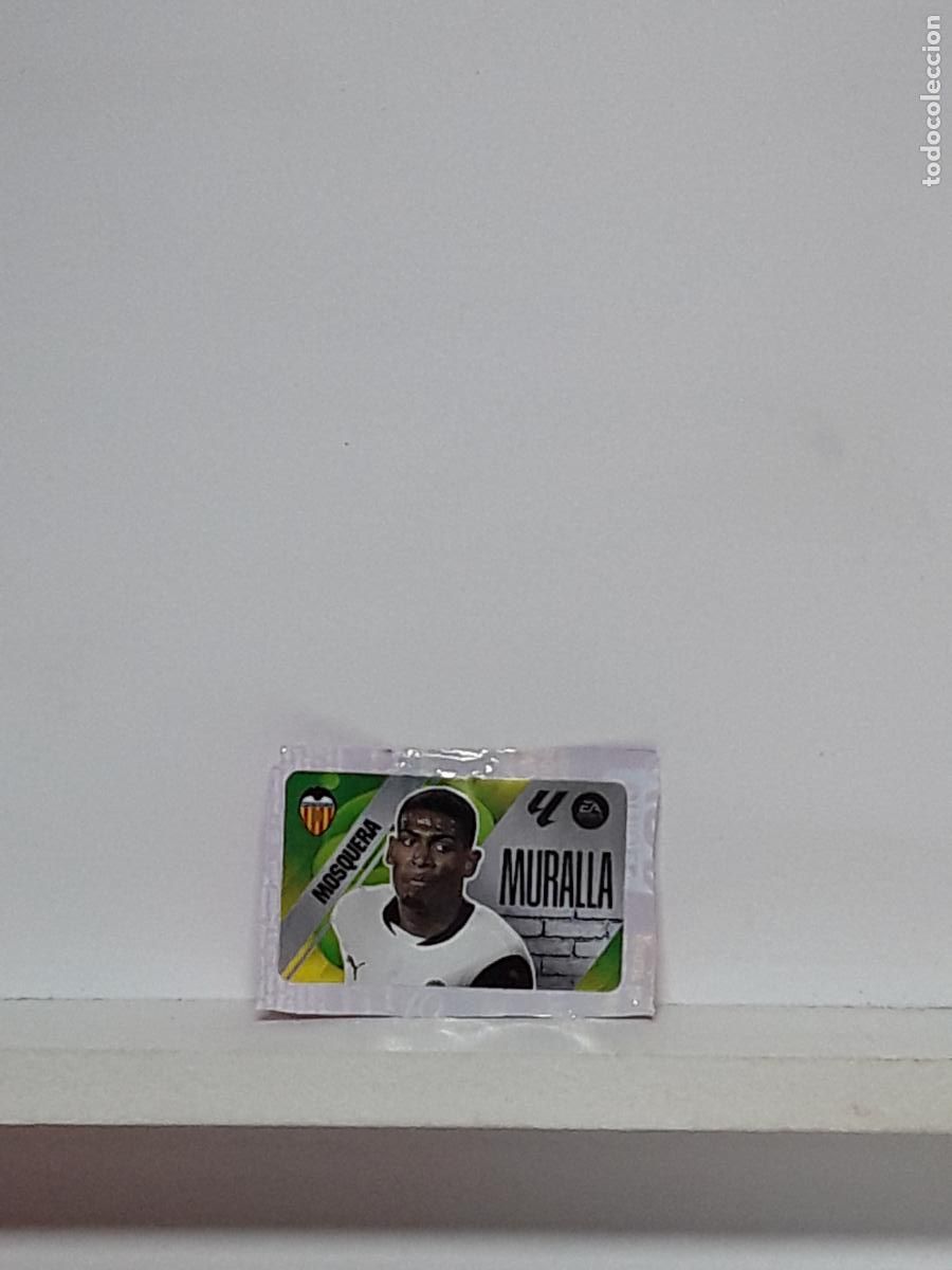 Collectionnisme Cartes &agrave; collectionner anciennes: LALIGA ESTE 2025 2026 EA SPORTS 25 26 ALBUM PANINI LIGA N VALENCIA CHICLE MURALLA MOSQUERA