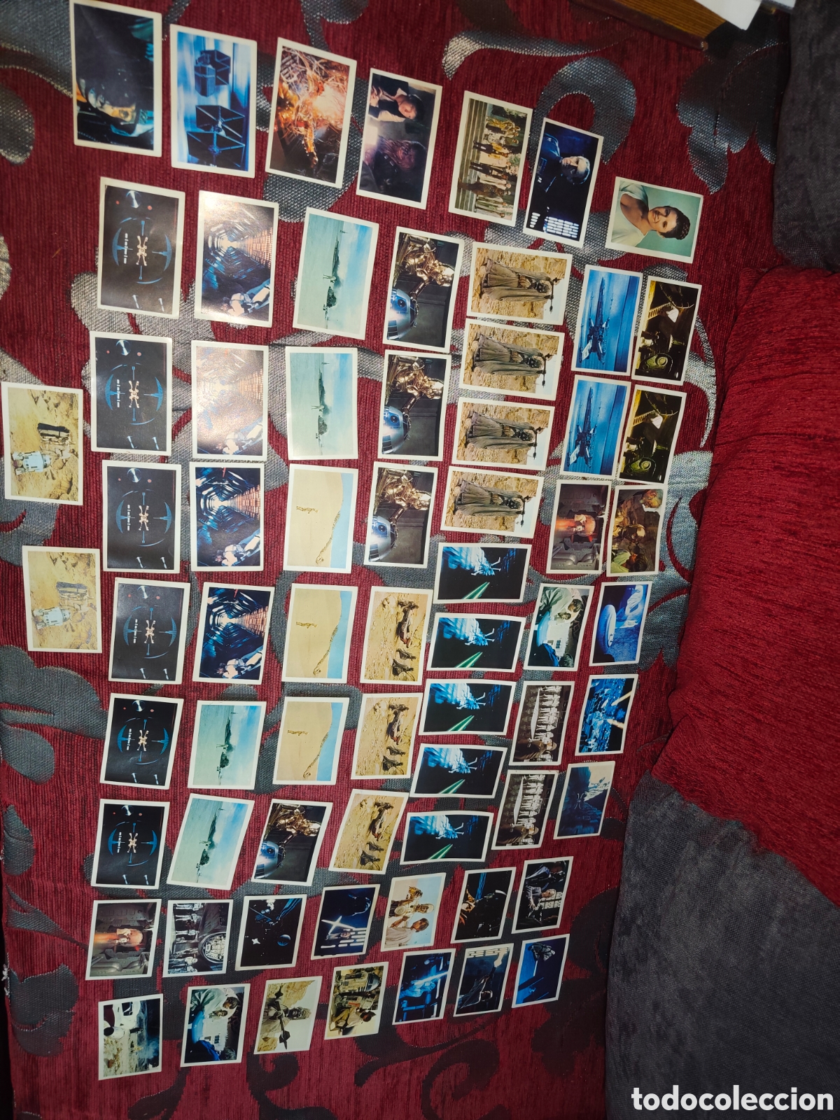 Coleccionismo cromos antiguos: Lote de Cromos Vintage La Guerra de las Galaxias (Star Wars) 1977 Pacosa Dos