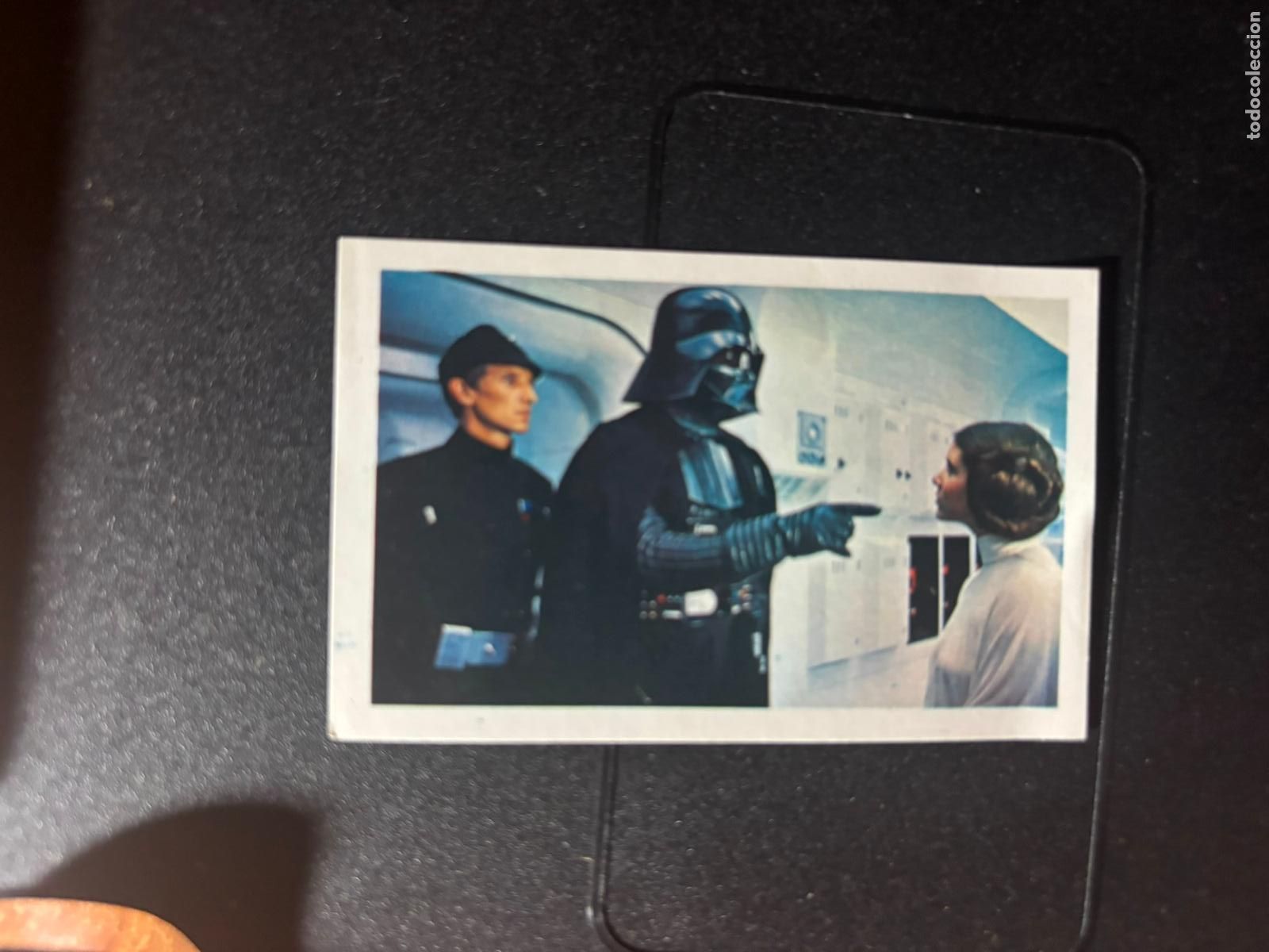 Coleccionismo cromos antiguos: CROMO LA GUERRA DE LAS GALAXIAS STAR WARS ORIGINAL N&ordm; 25 DARTH VADER EDITORIAL PACOSA 2 1977