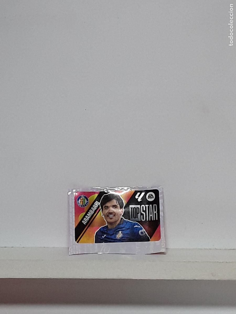 Coleccionismo cromos antiguos: LALIGA ESTE 2025 2026 EA SPORTS 25 26 ALBUM PANINI LIGA N GETAFE CHICLE TOPSTAR STAR ARAMBARRI