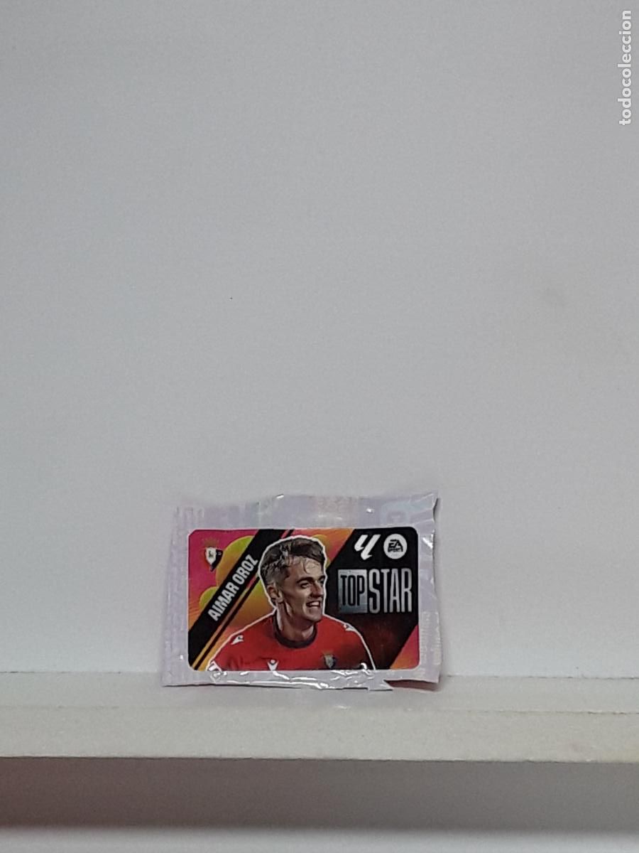 Coleccionismo cromos antiguos: LALIGA ESTE 2025 2026 EA SPORTS 25 26 ALBUM PANINI LIGA N OSASUNA CHICLE TOPSTAR TOP STAR AIMAR OROZ