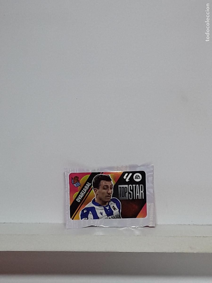 Coleccionismo cromos antiguos: LALIGA ESTE 2025 2026 EA SPORTS 25 26 ALBUM PANINI LIGA N REAL SOCIEDAD CHICLE TOP STAR OYARZABAL