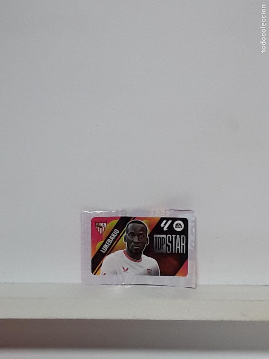 Coleccionismo cromos antiguos: LALIGA ESTE 2025 2026 EA SPORTS 25 26 ALBUM PANINI LIGA N SEVILLA CHICLE TOPSTAR TOP STAR LUKEBAKIO