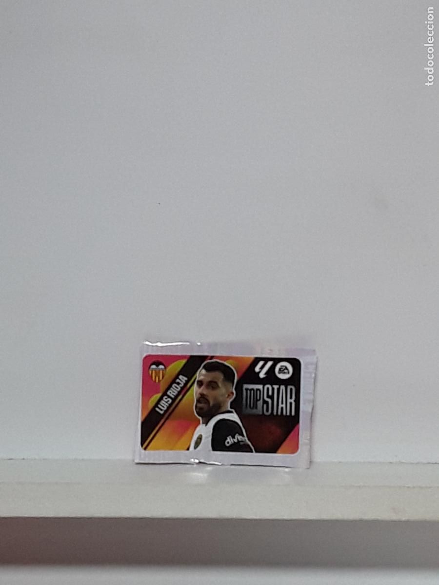 Coleccionismo cromos antiguos: LALIGA ESTE 2025 2026 EA SPORTS 25 26 ALBUM PANINI LIGA N VALENCIA CHICLE TOPSTAR STAR LUIS RIOJA