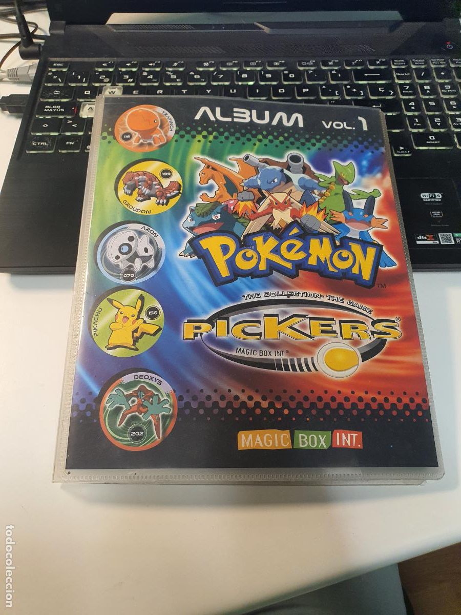 Colecionismo Cromos antigos: ALBUM VOL 1 TAZO POKEMON -- A&Ntilde;O 2005 -- POKEMON PICKERS -- NINTENDO -- VACIO -