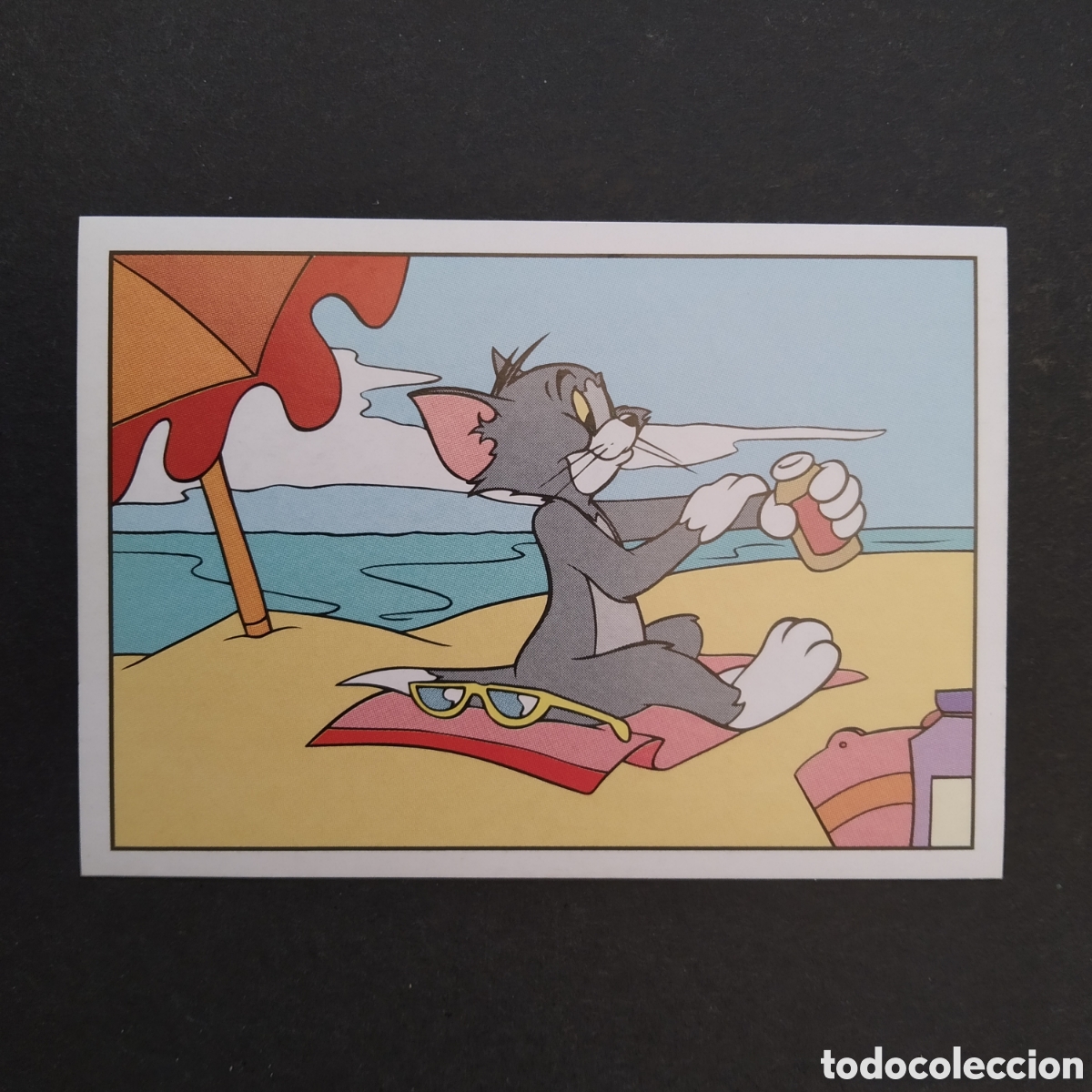 Coleccionismo cromos antiguos: CROMO - N&ordm; 128 - TOM Y JERRY - PANINI - A&Ntilde;O 2011