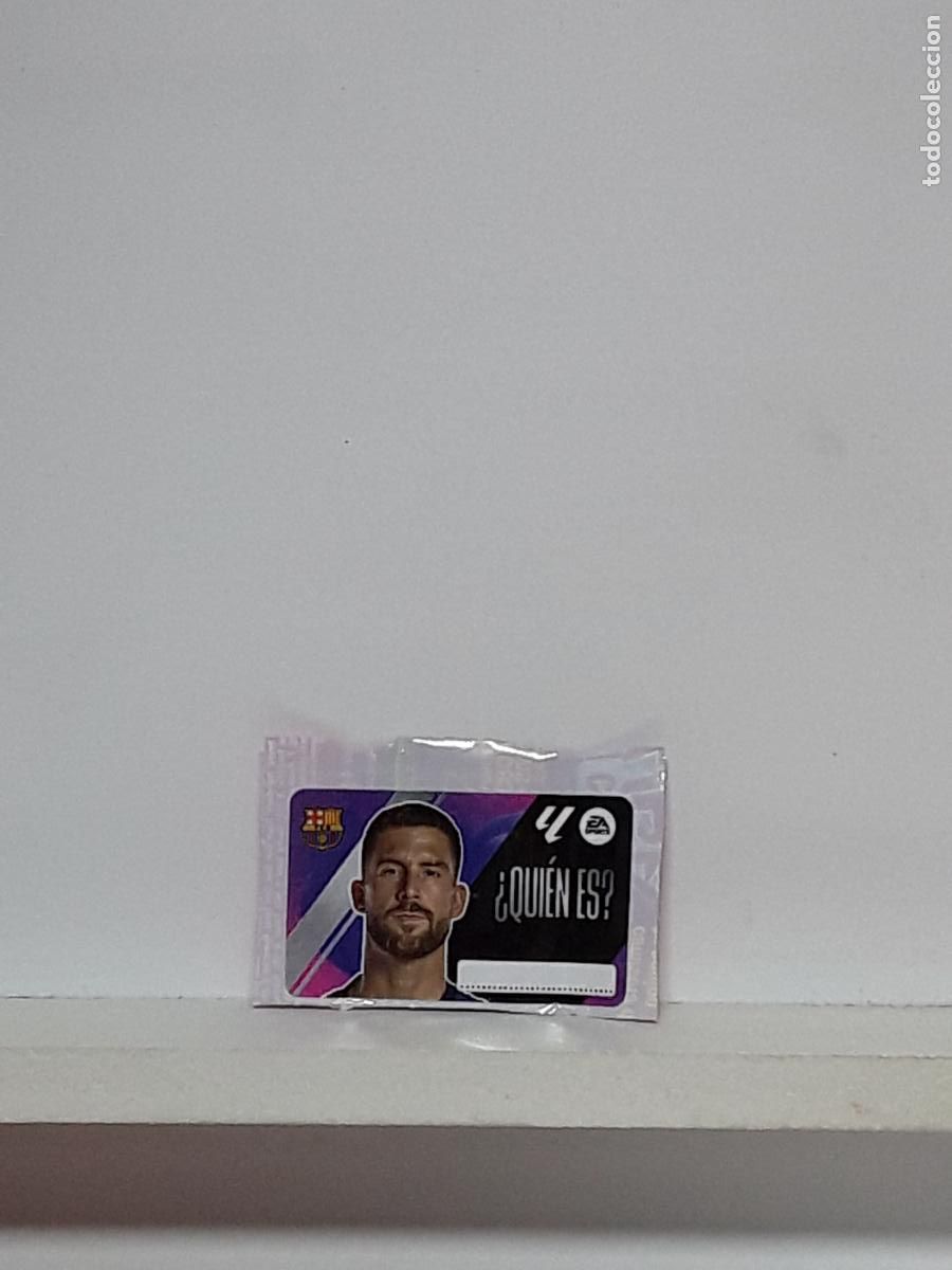 Collectionnisme Cartes &agrave; collectionner anciennes: LALIGA ESTE 2025 2026 EA SPORTS 25 26 ALBUM PANINI LIGA N BARCELONA CHICLE QUIEN ES I&Ntilde;IGO MARTINEZ