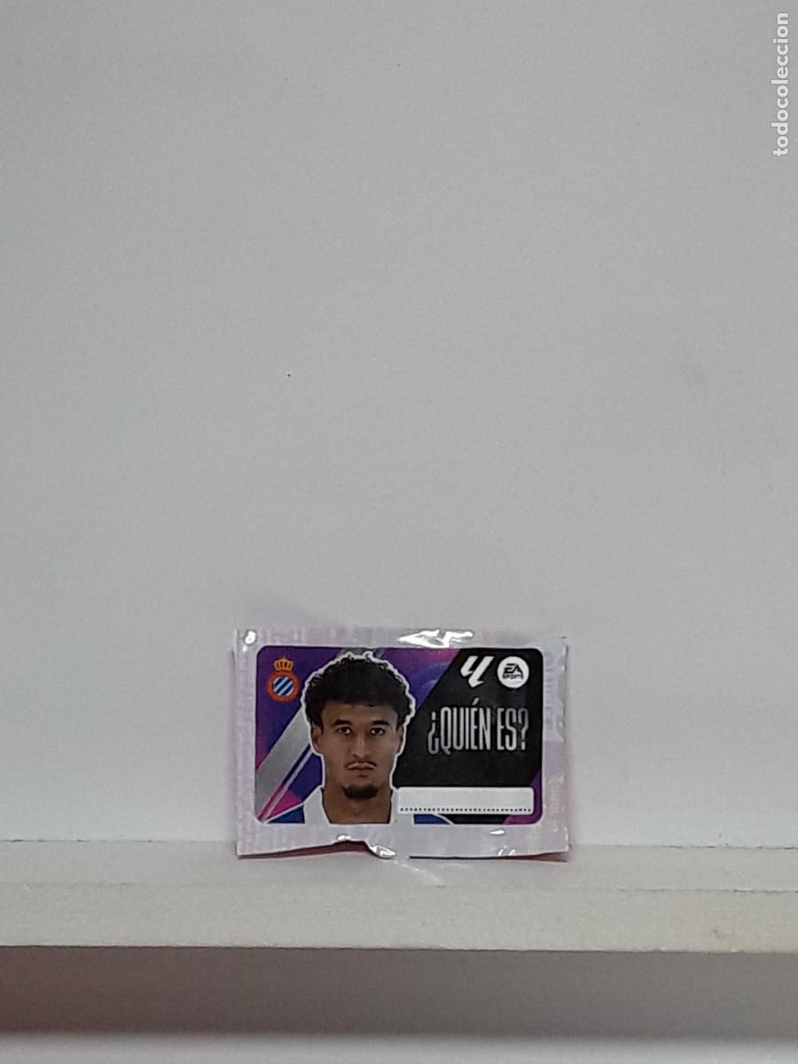 Coleccionismo cromos antiguos: LALIGA ESTE 2025 2026 EA SPORTS 25 26 ALBUM PANINI LIGA N ESPANYOL CHICLE QUIEN ES EL HILALI