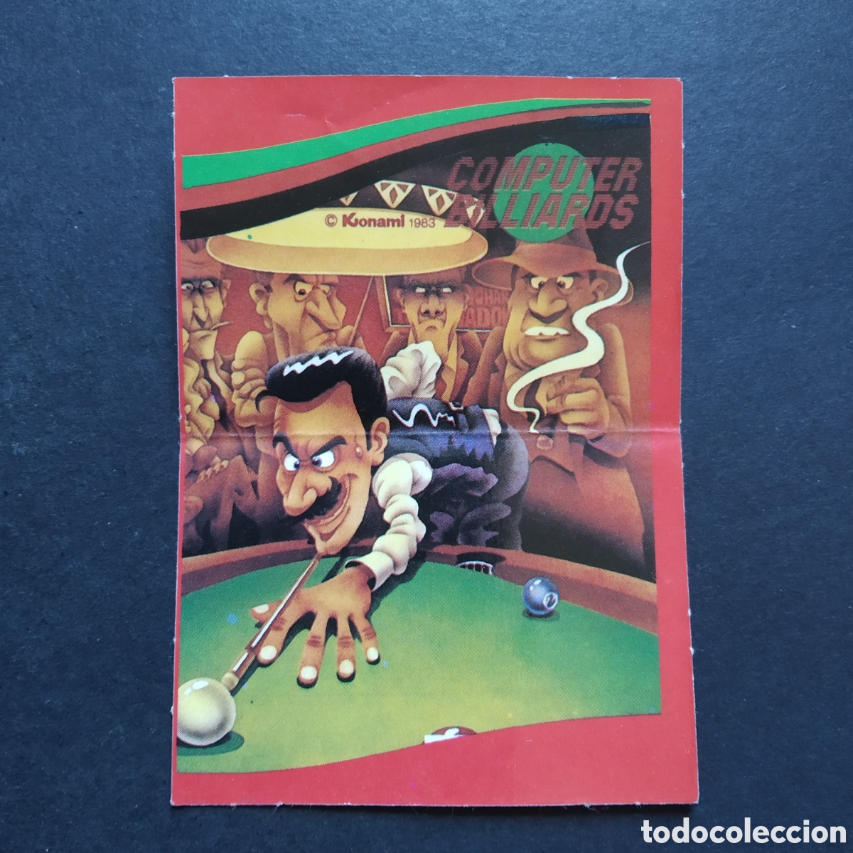 Coleccionismo cromos antiguos: CROMO - COMPUTER BILLIARDS - HITBIT / MSX / SONY - BOLLYCAO