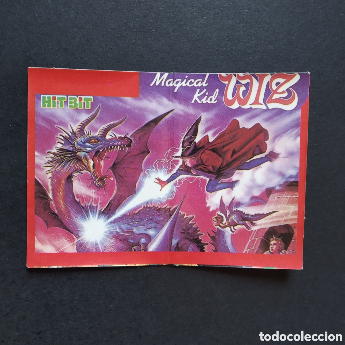 Coleccionismo cromos antiguos: CROMO - MAGICAL KID WIZ - HITBIT / MSX / SONY - BOLLYCAO