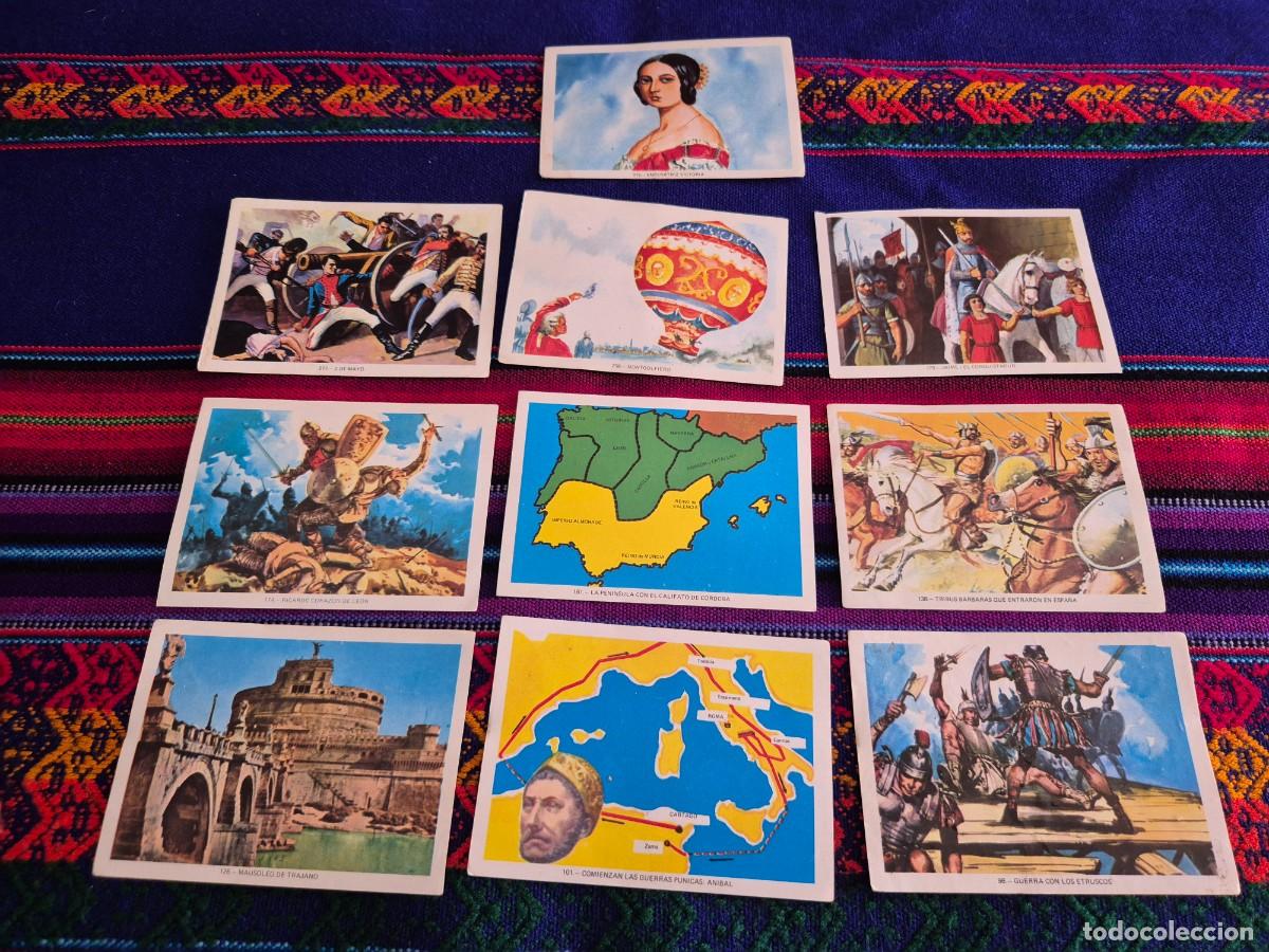 Coleccionismo cromos antiguos: CROMO NUNCA PEGADO HISTORIA DEL MUNDO N&ordm; 96 101 126 138 161 174 179 256 277 312 FHER 1968 RESERVADOS