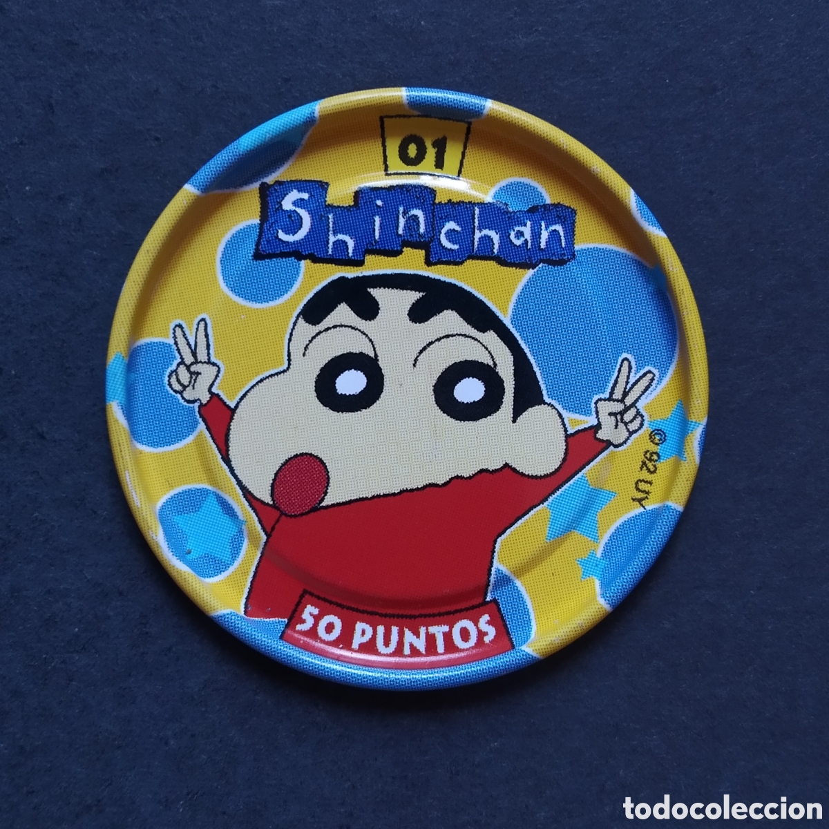 Coleccionismo cromos antiguos: METAL RAPPERS / TAZO - N&ordm; 001 - SHIN CHAN - A&Ntilde;O 2000 / 2001 - BOLLYCAO
