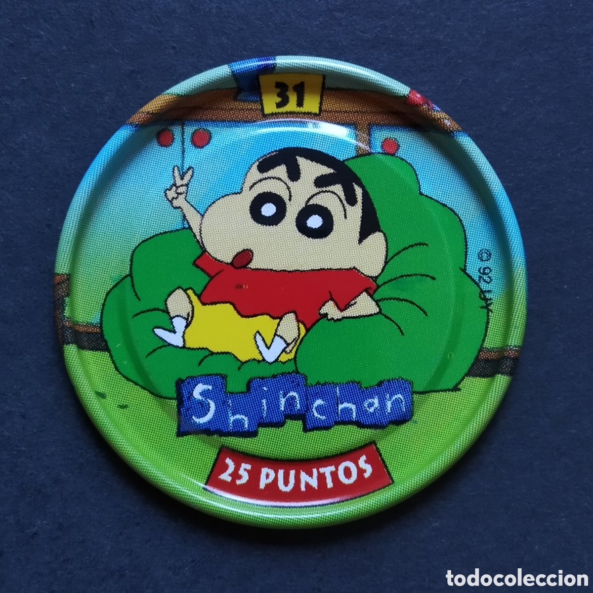 Coleccionismo cromos antiguos: METAL RAPPERS / TAZO - N&ordm; 031 - SHIN CHAN - A&Ntilde;O 2000 / 2001 - BOLLYCAO