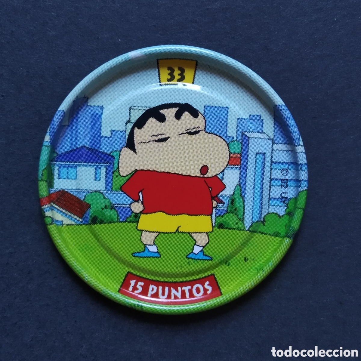 Coleccionismo cromos antiguos: METAL RAPPERS / TAZO - N&ordm; 033 - SHIN CHAN - A&Ntilde;O 2000 / 2001 - BOLLYCAO