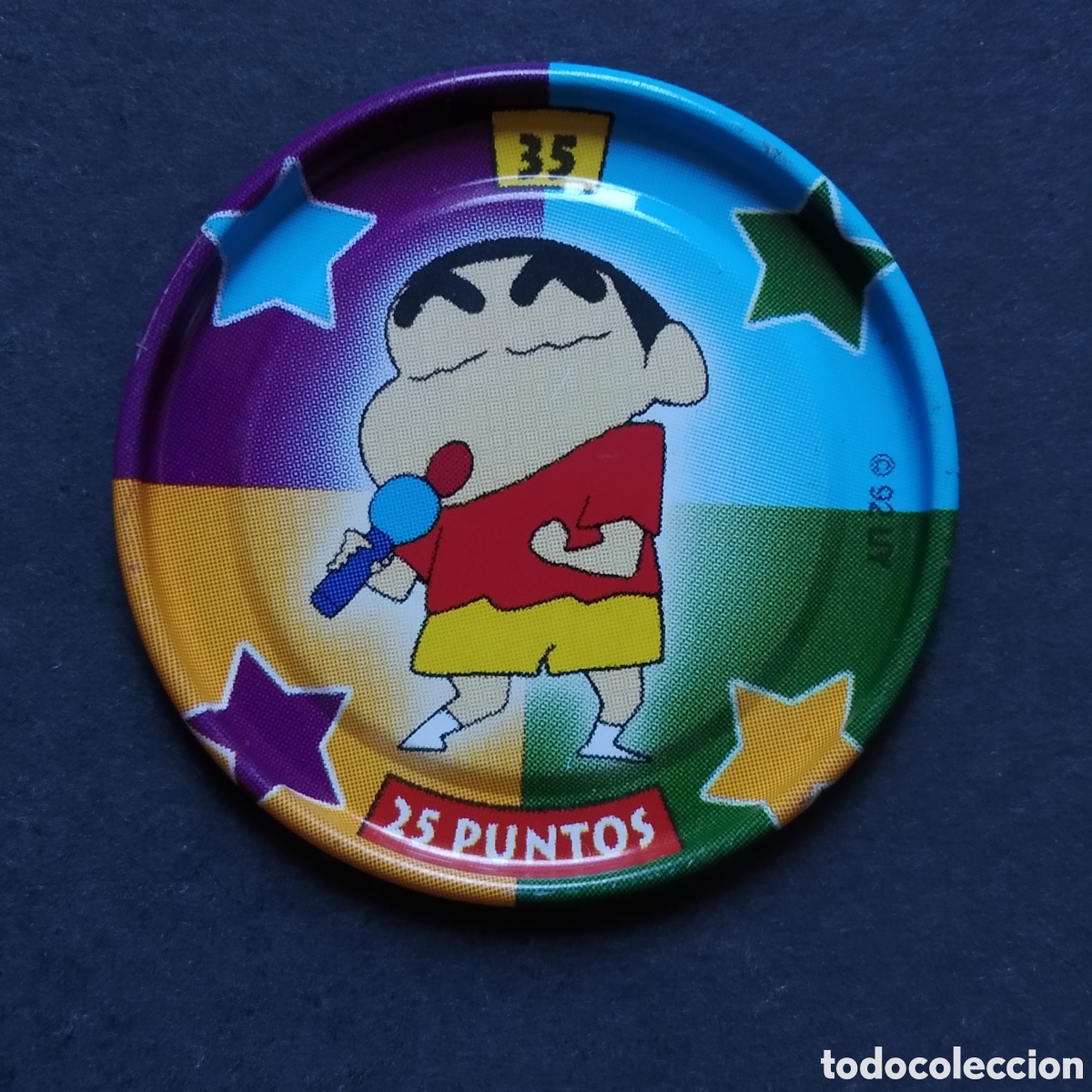 Coleccionismo cromos antiguos: METAL RAPPERS / TAZO - N&ordm; 035 - SHIN CHAN - A&Ntilde;O 2000 / 2001 - BOLLYCAO