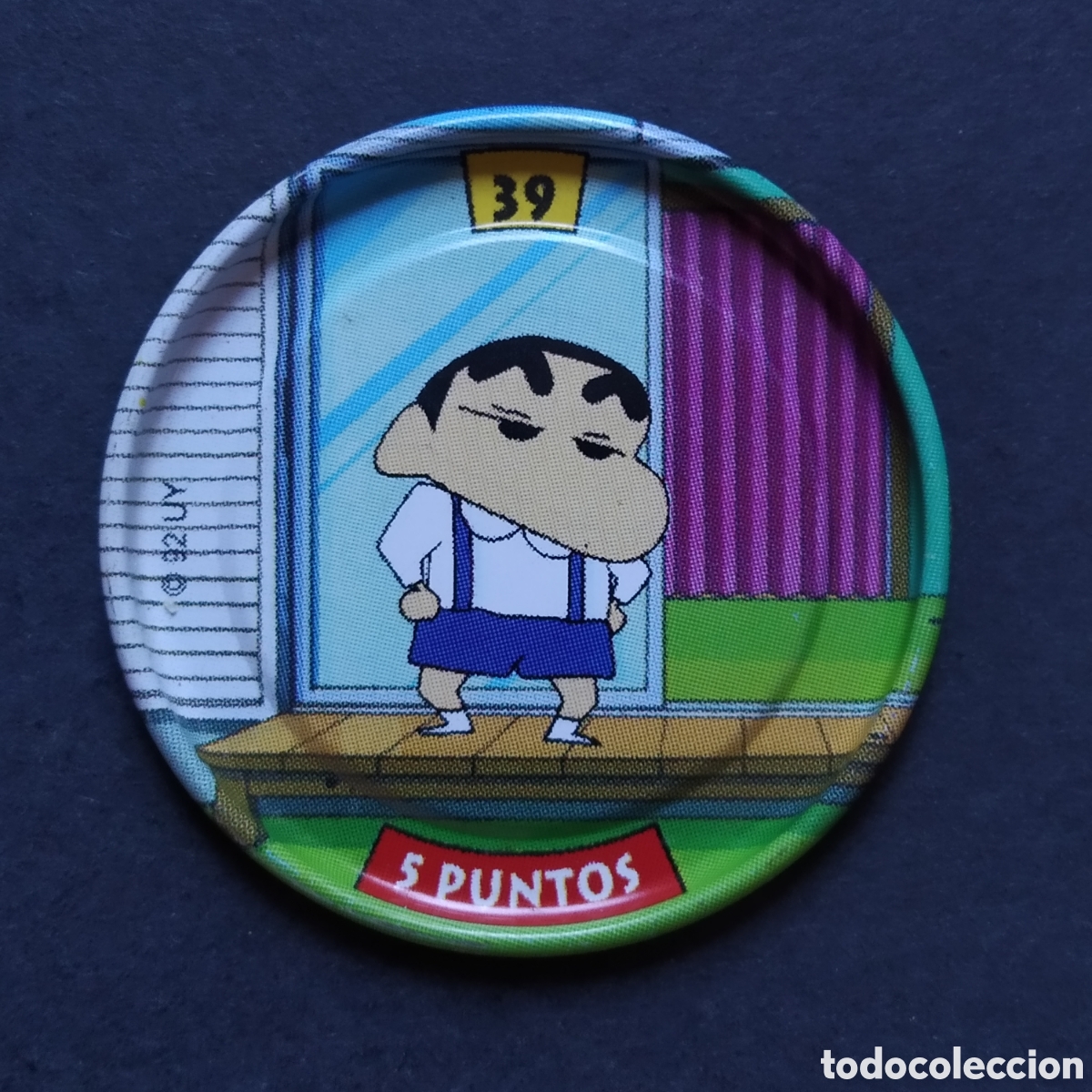 Coleccionismo cromos antiguos: METAL RAPPERS / TAZO - N&ordm; 039 - SHIN CHAN - A&Ntilde;O 2000 / 2001 - BOLLYCAO