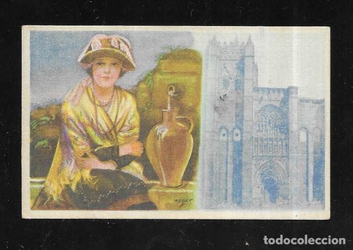 Coleccionismo cromos antiguos: Cromo. Trajes Regionales de Espa&ntilde;a. AVILA sin Publicidad 1950 Col. 50 n&ordm;s.