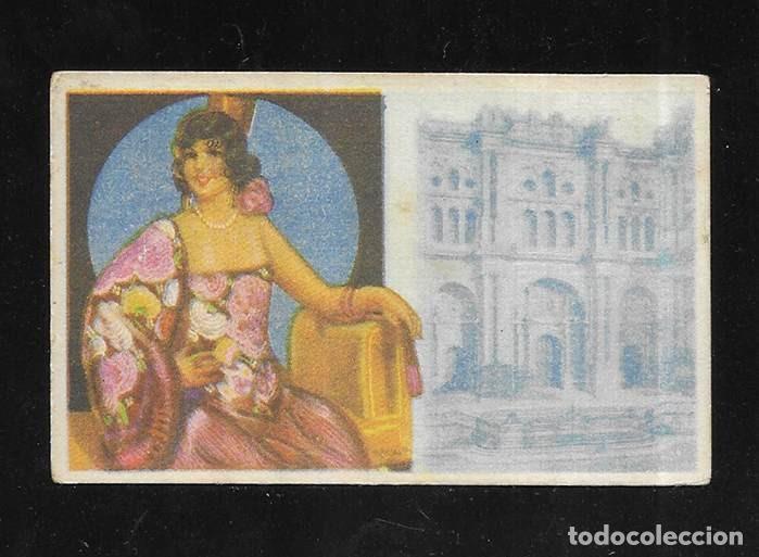 Coleccionismo cromos antiguos: Cromo. Trajes Regionales de Espa&ntilde;a. MALAGA sin Publicidad 1950 Col. 50 n&ordm;s.
