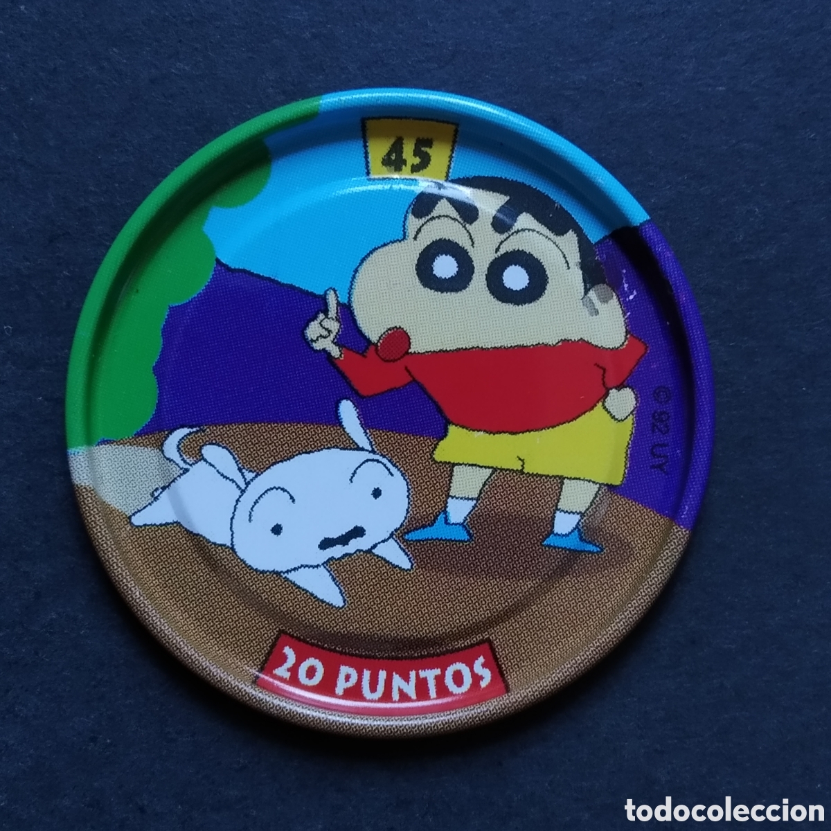 Coleccionismo cromos antiguos: METAL RAPPERS / TAZO - N&ordm; 045 - SHIN CHAN - A&Ntilde;O 2000 / 2001 - BOLLYCAO