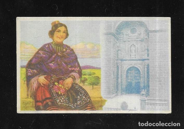 Coleccionismo cromos antiguos: Cromo. Trajes Regionales de Espa&ntilde;a. JAEN sin Publicidad 1950 Col. 50 n&ordm;s.