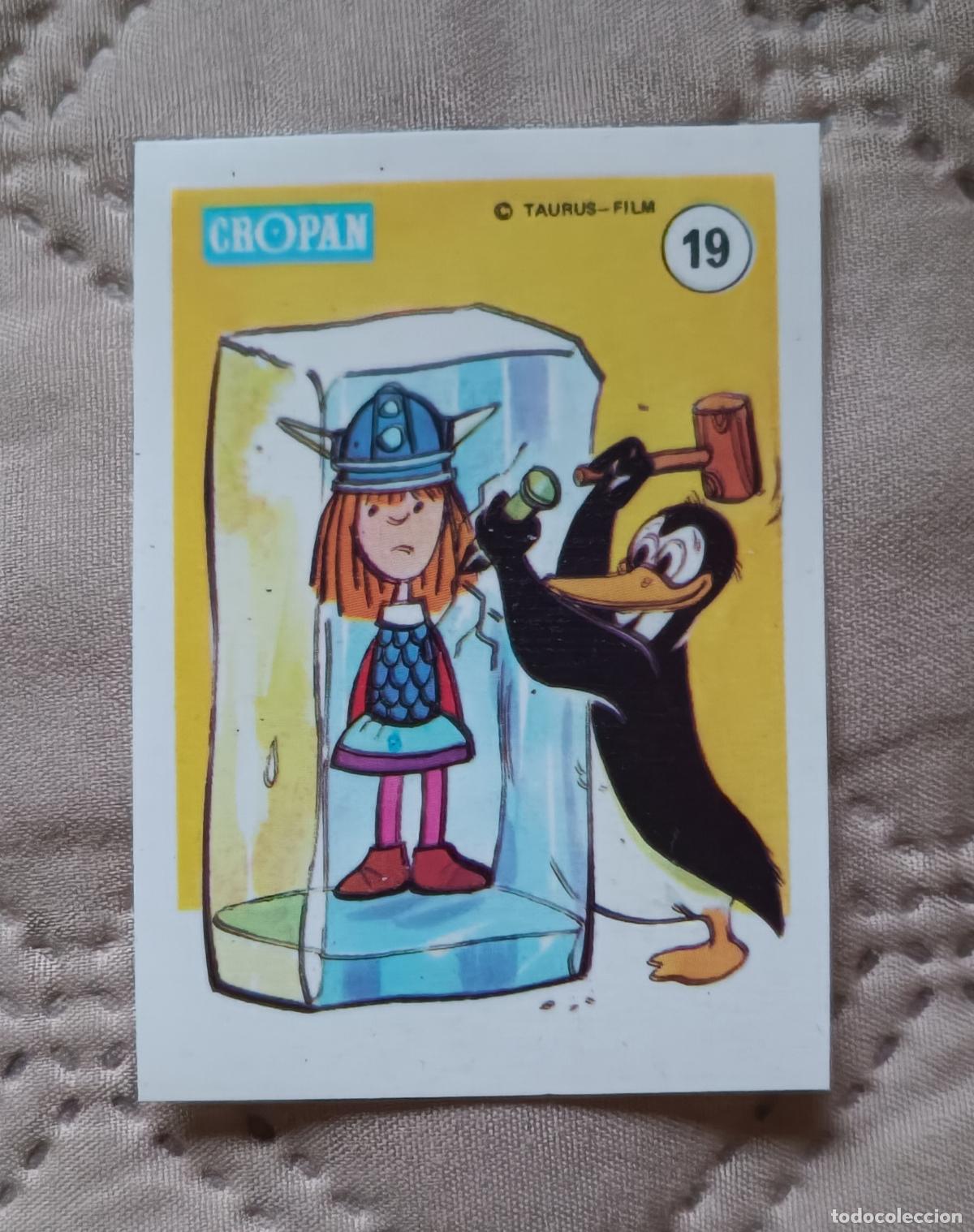 Coleccionismo cromos antiguos: DESCUBRE A TUS HEROES FANTASTICOS, CROMO WICKIE VICKIE EL VIKINGO N&deg; 19 (CROPAN)
