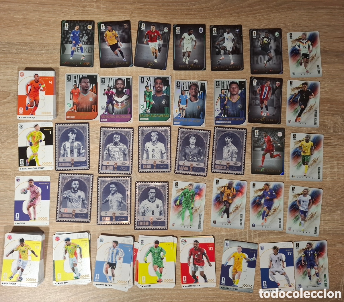 Coleccionismo cromos antiguos: 110 cartas kayou Mundial 2026 diferentes